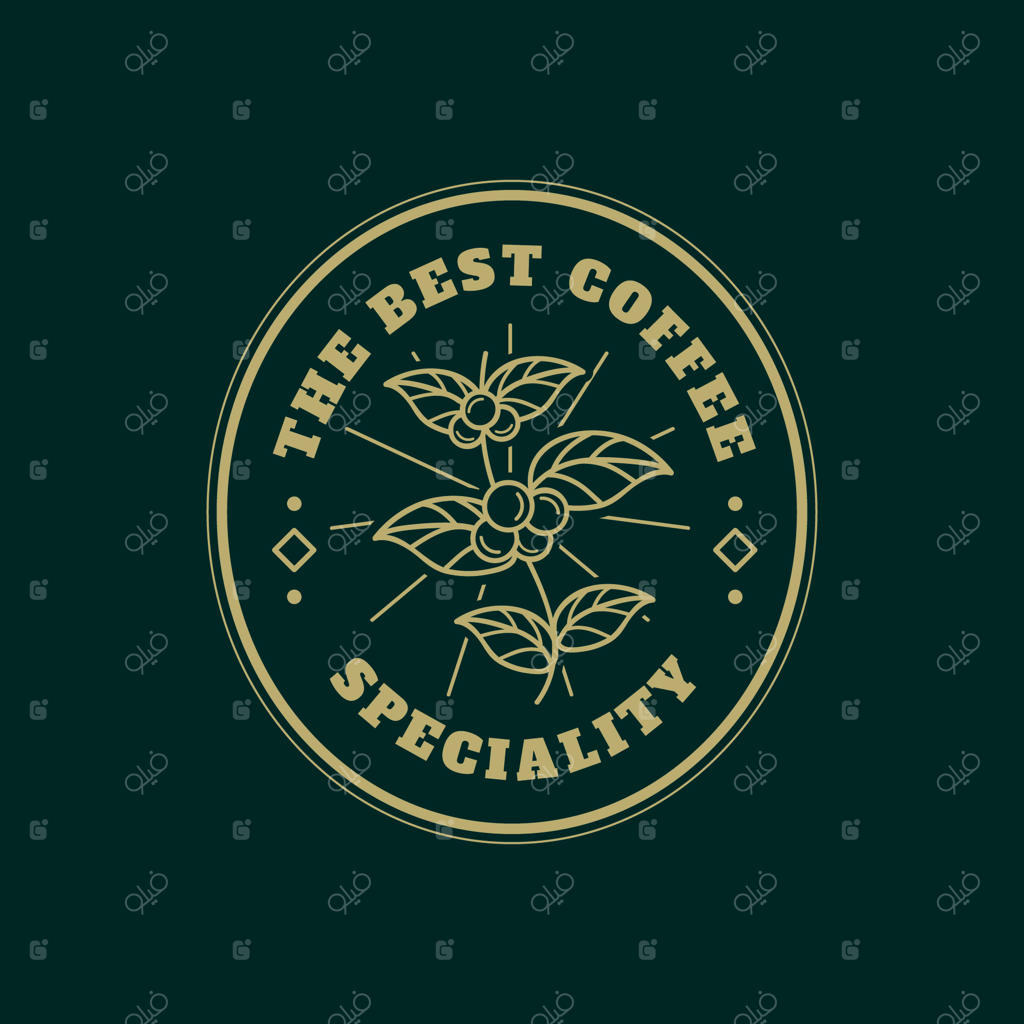 قالب لوگو برای کسب‌وکار قهوه‌فروشی