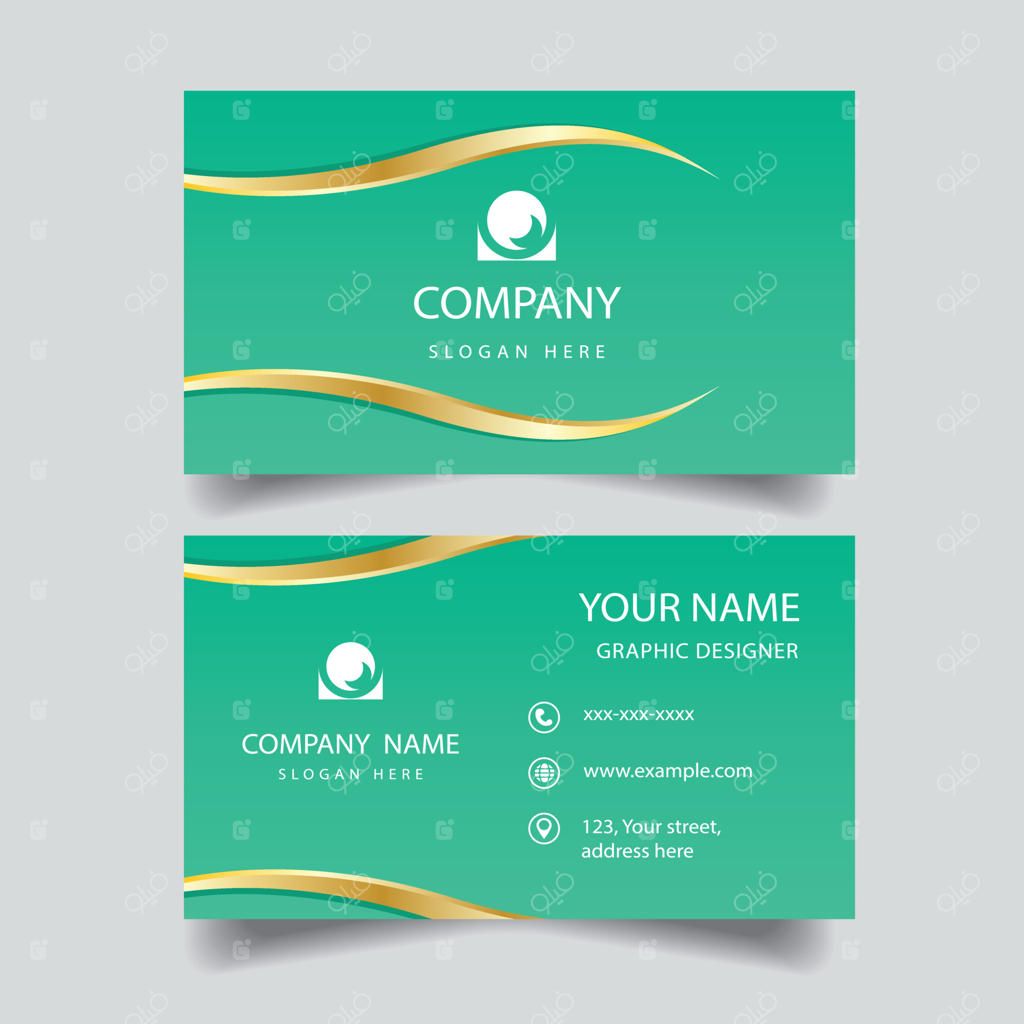 قالب کارت ویزیت مدرن