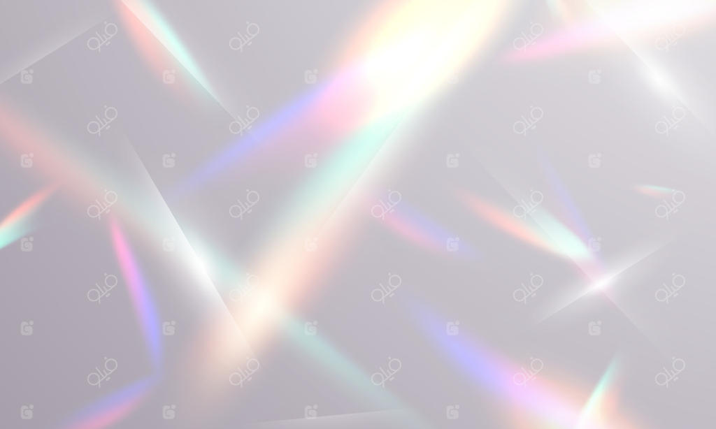 انعکاس‌های ظریف نور بر روی پس‌زمینه‌ای ملایم