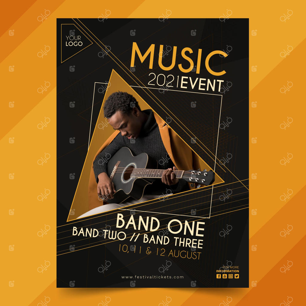 پوستر رویداد موسیقی ۲۰۲۱