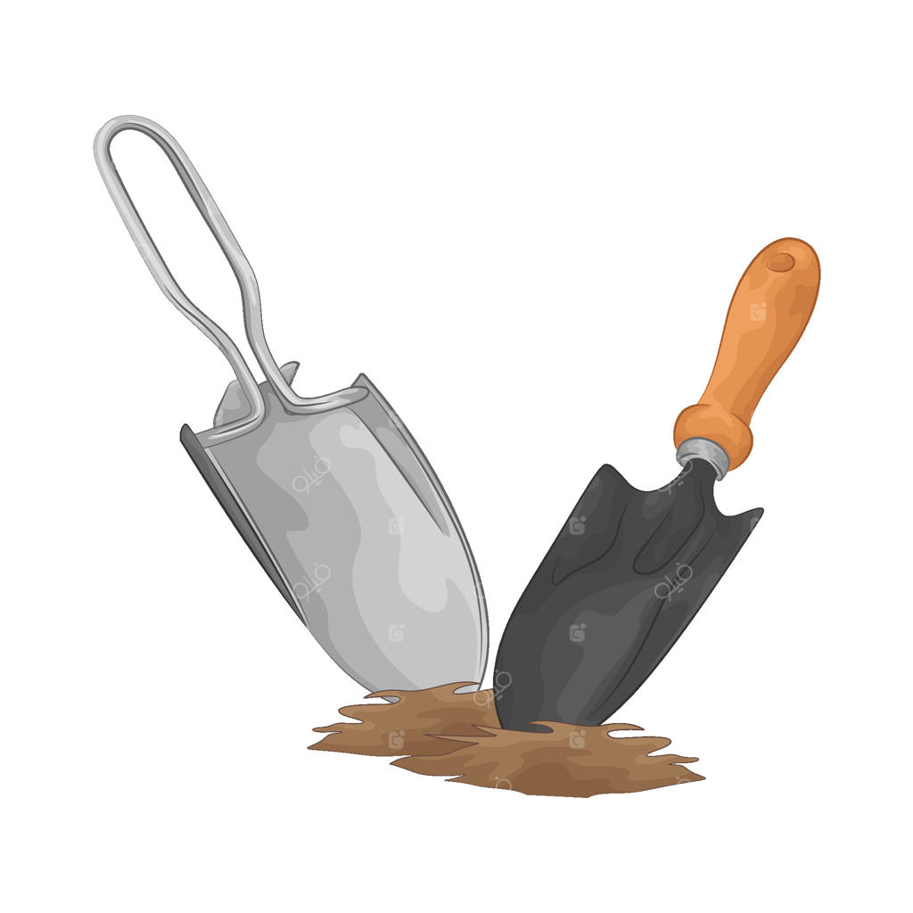 تصویر بیلچه باغبانی