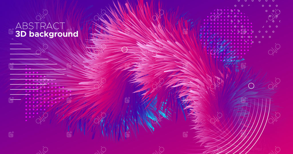 زمینه انتزاعی موج‌گونه با شکل مایع