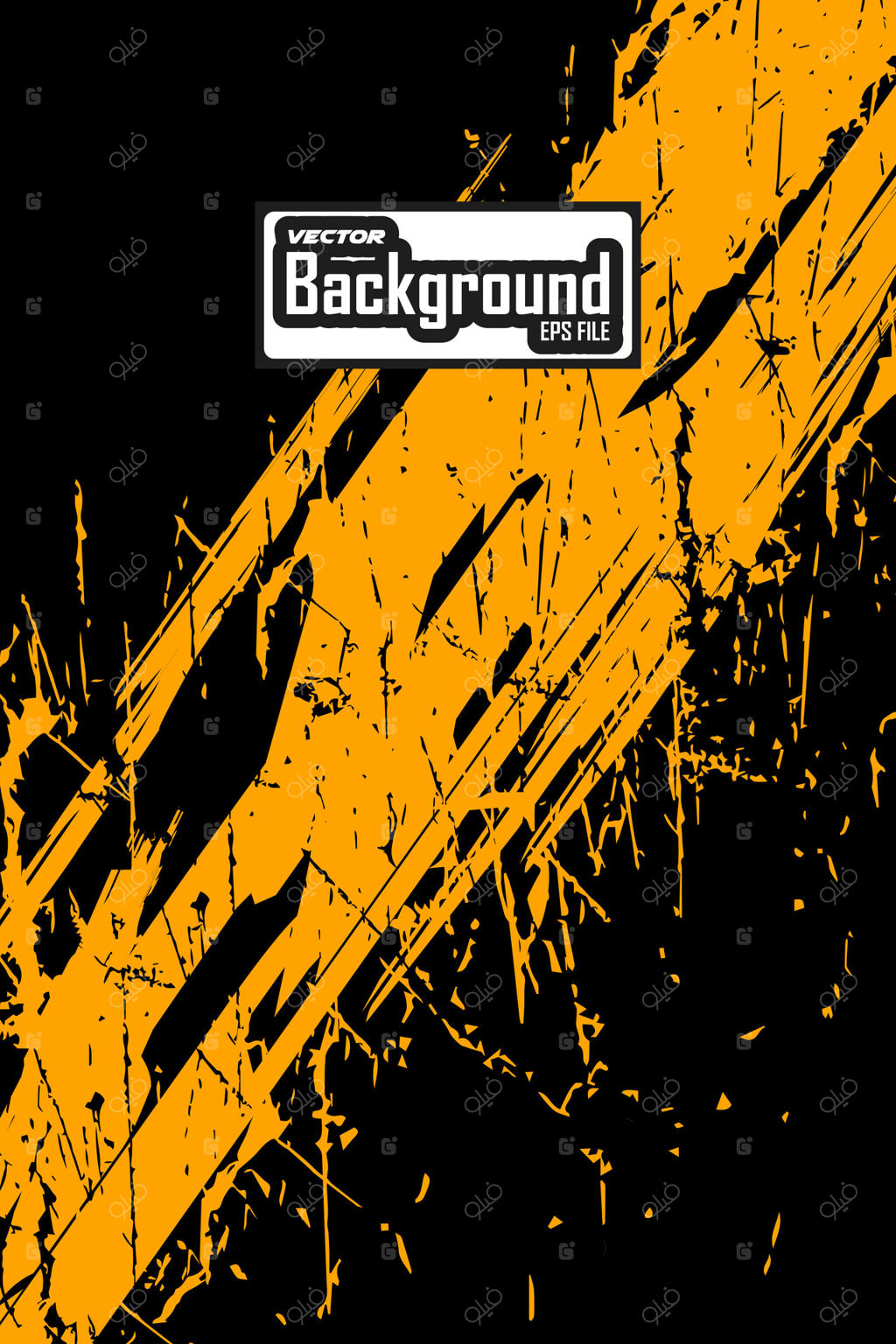 پس‌زمینه وکتور انتزاعی و رنگارنگ با گرنج