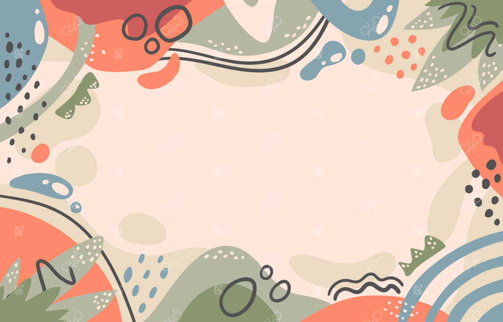 زمینه انتزاعی نقاشی شده با دست