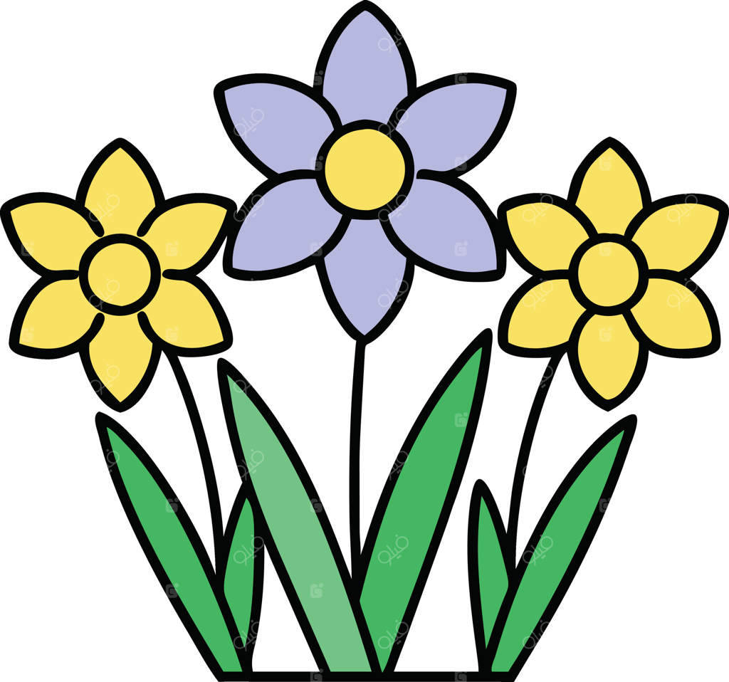 شکوفه‌های بهاری: نرگس، زعفران و گل‌های باغچه