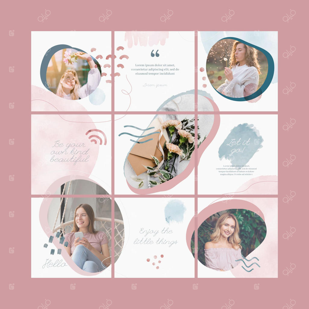 پازل اینستاگرام: طراحی و چیدمان پست‌ها