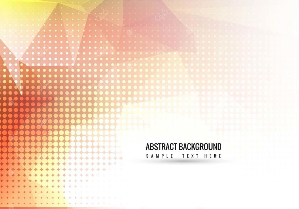 پس‌زمینه چندضلعی‌های رنگارنگ وکتور رایگان