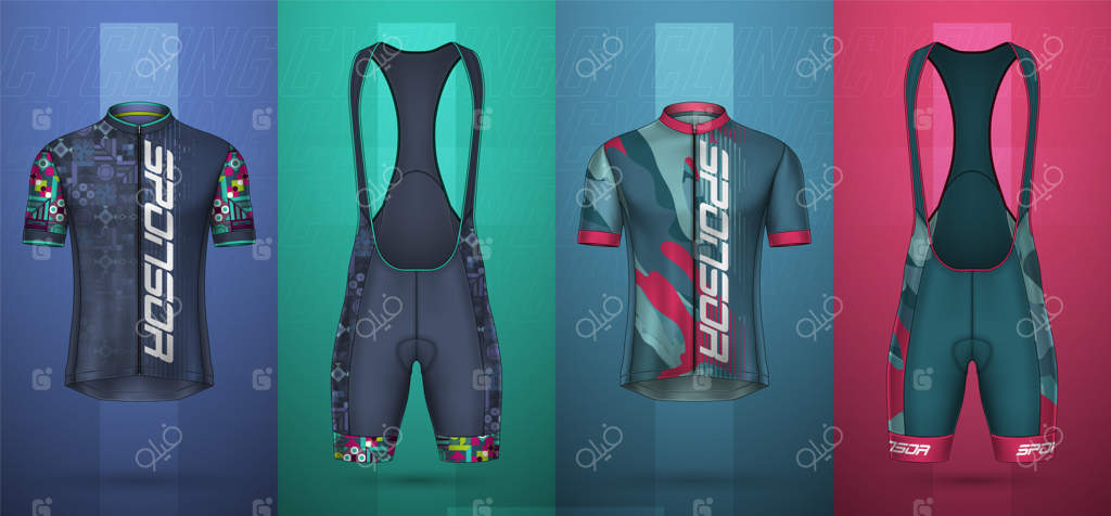 مجموعه برتر پیراهن دوچرخه‌سواری