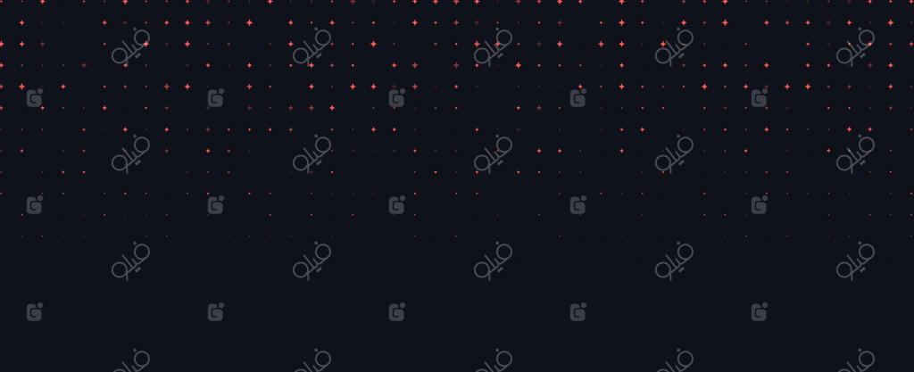 زمینه شب ستاره‌ای با درخشش مرجان قرمز در آسمان تاریک، بنر ساده برای مهمانی‌ها، رویدادها، طراحی وب و شبکه‌های اجتماعی. بافت کیهانی مدرن و برازنده. تصویرسازی