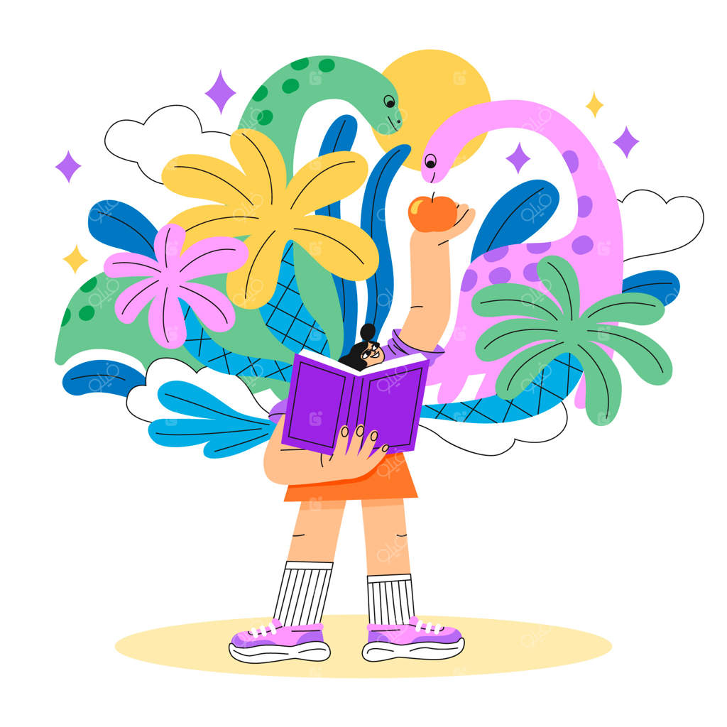 تصویرسازی تخیلی کودکان با نقاشی دستی