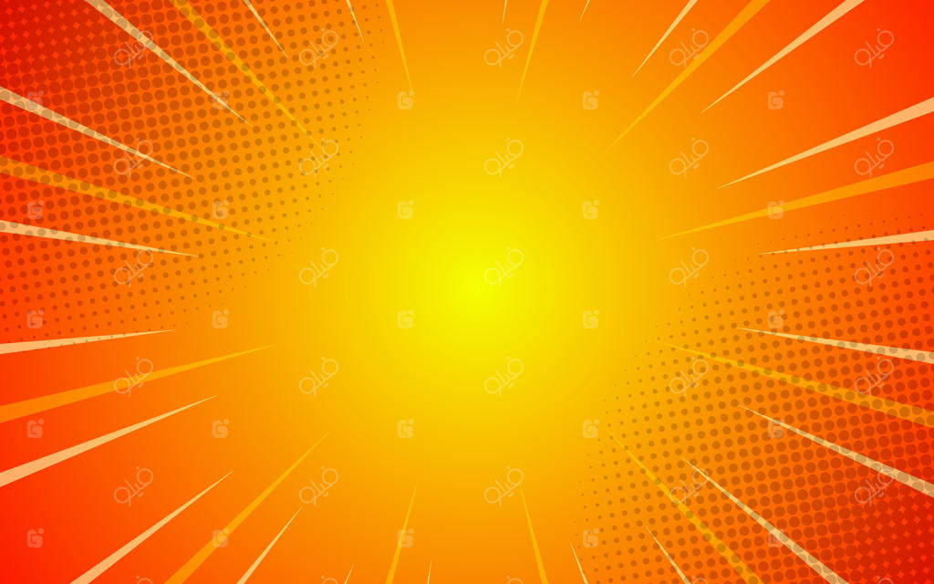 پس‌زمینه کمیک هنر پاپ. تصویرسازی