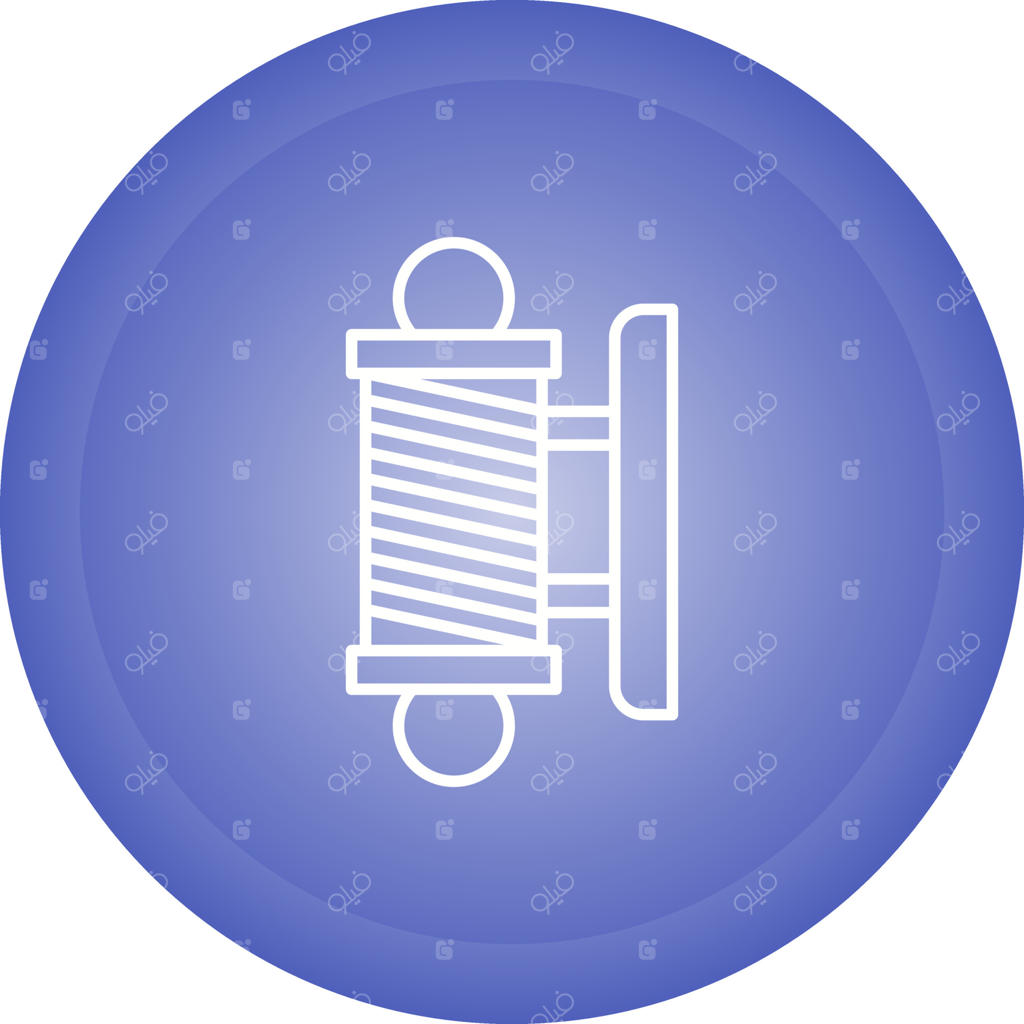 آیکون وکتور نماد آرایشگری