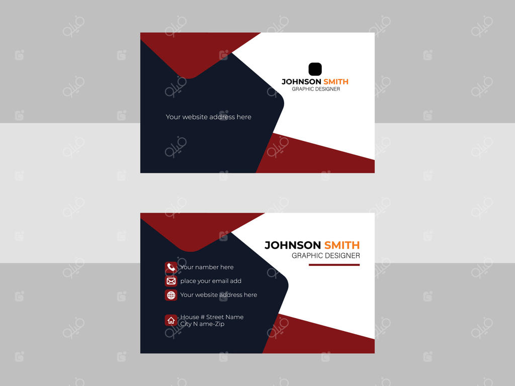 کارت ویزیت حرفه‌ای و شرکتی