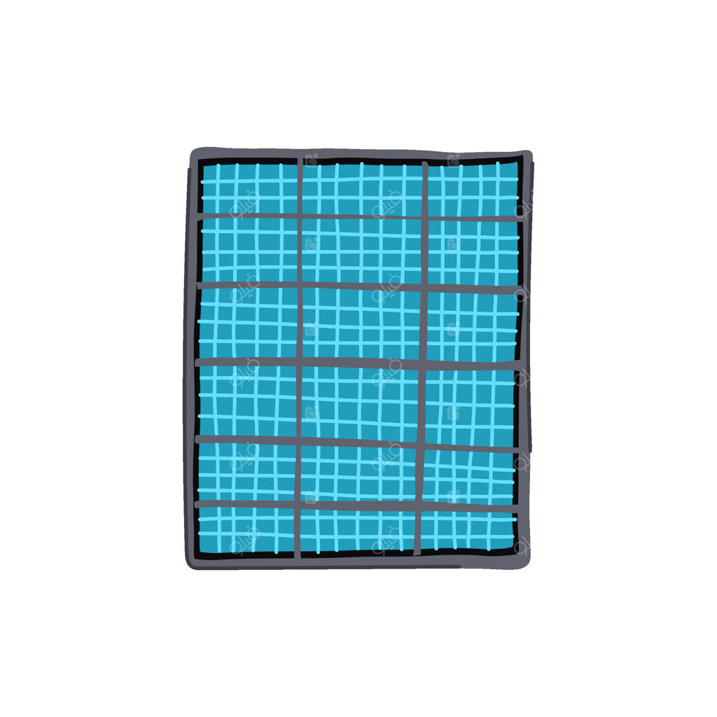 نصب پنل‌های خورشیدی - تصویرسازی کارتونی