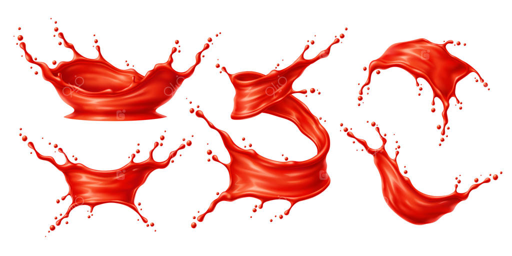 پاشیدن سس قرمز گوجه‌فرنگی یا سس کچاپ