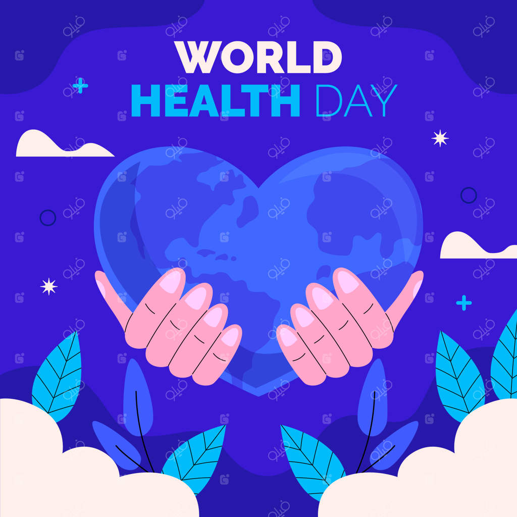 تصویرسازی روز جهانی سلامت به سبک مینیمالیستی