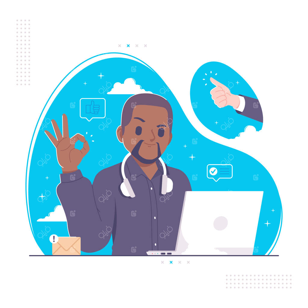 پس‌زمینه‌ی تصویرسازی شخصیت کارمند موفق