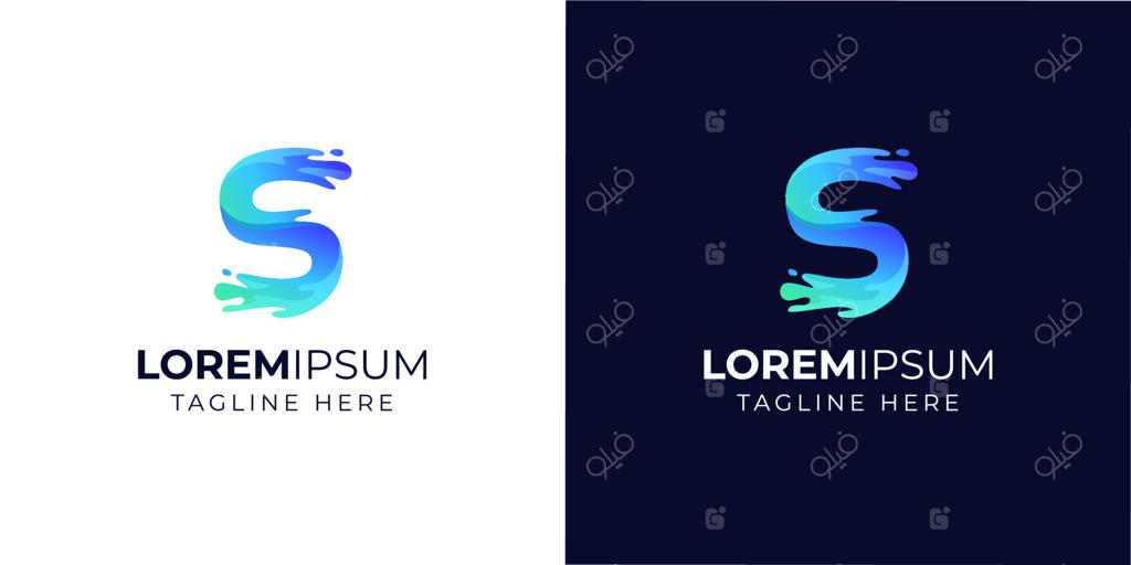 الهام‌بخش طراحی لوگوی حرف S به صورت مونوگرام