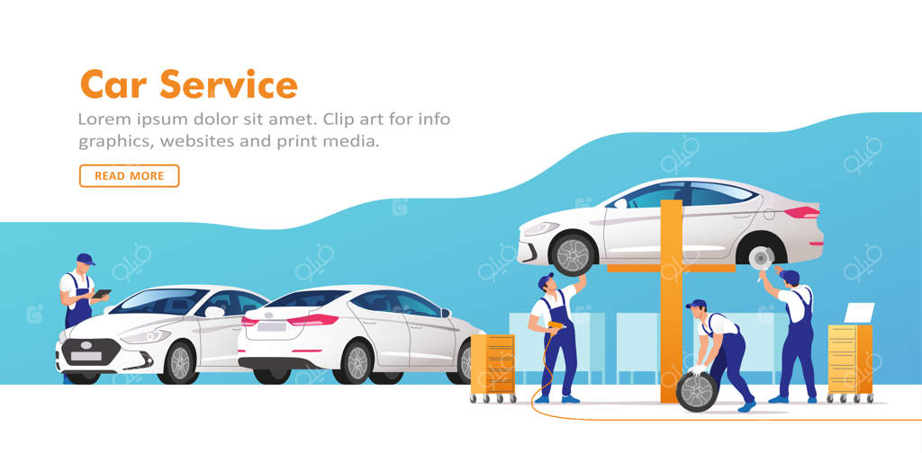 سرویس و تعمیر خودرو.