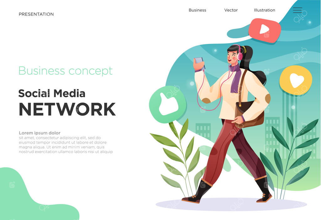 قالب‌های اسلاید ارائه یا صفحات فرود برای وب‌سایت‌ها و اپلیکیشن‌ها