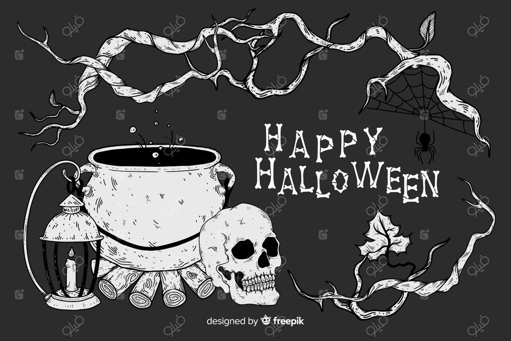 پس‌زمینه واقعی برای هالووین