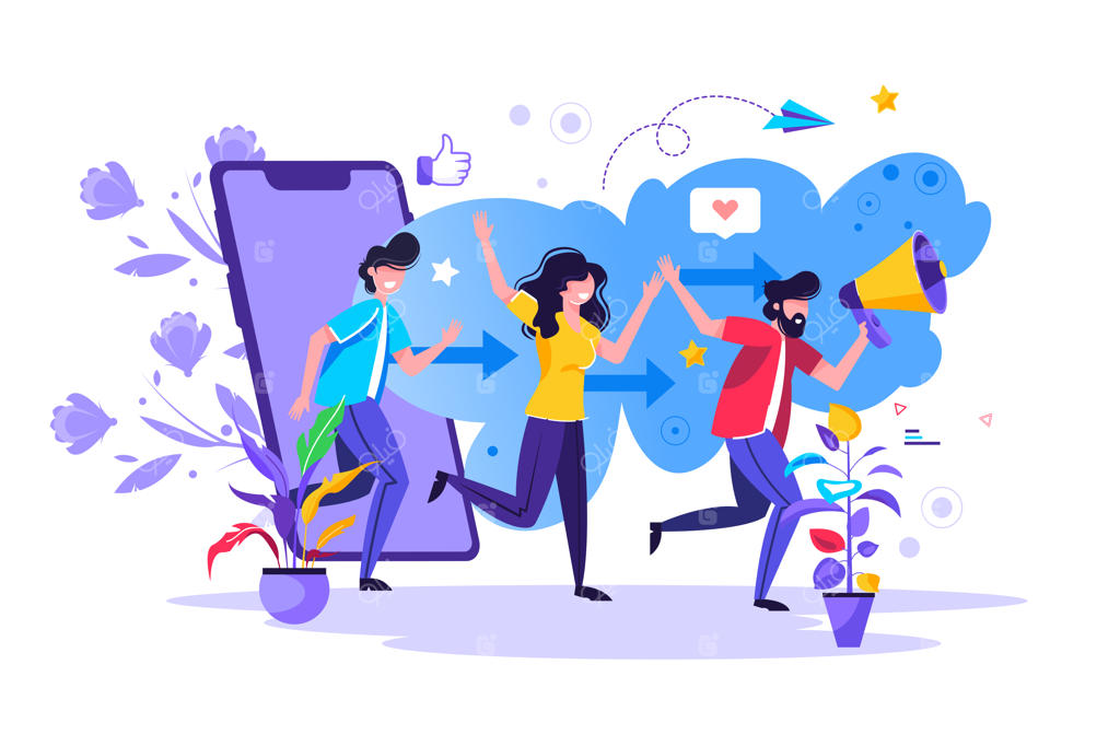 مفهوم بازاریابی معرف، برنامه وفاداری معرفی دوستان، روش‌های تبلیغاتی: گروهی از افراد یا ...