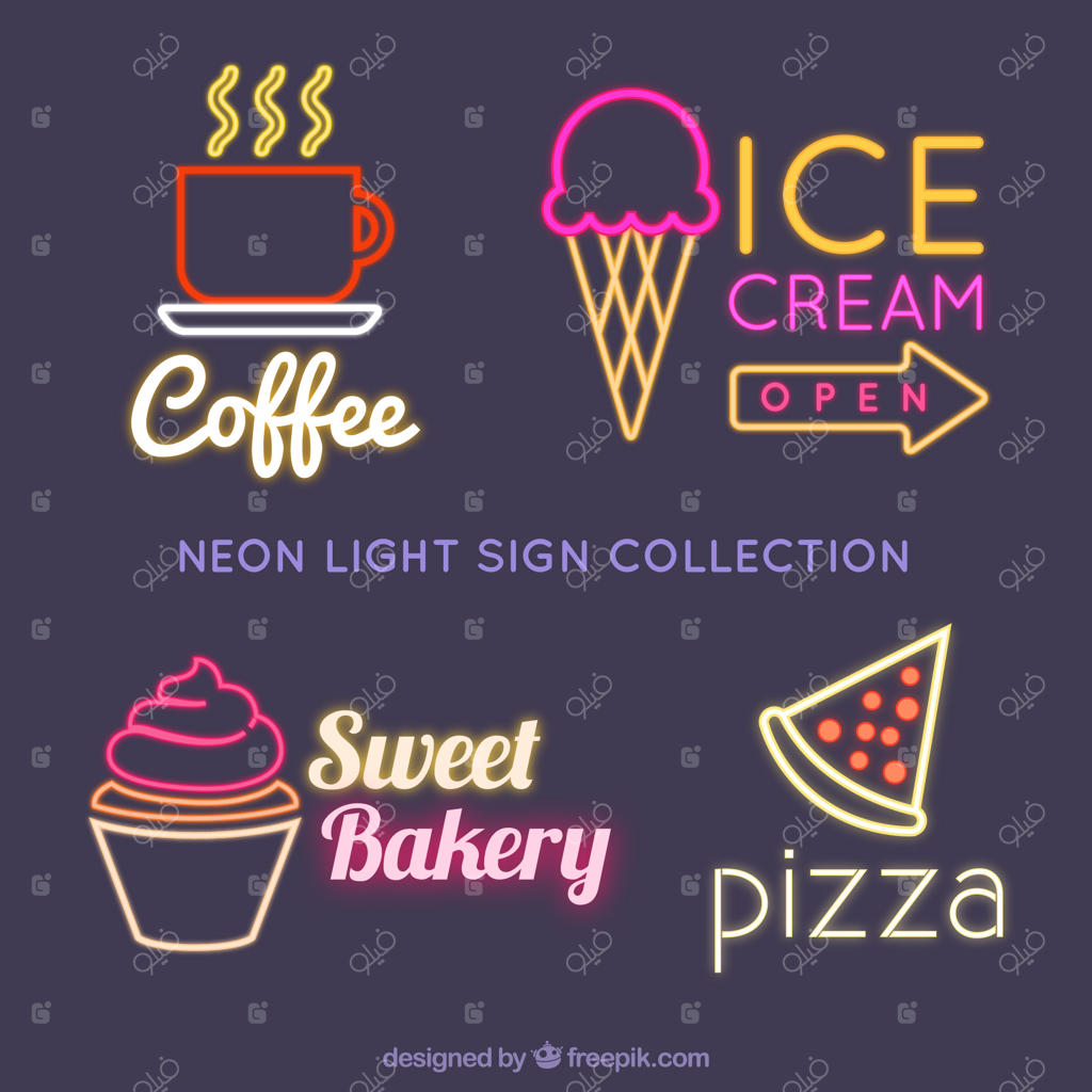 انتخاب تابلوهای نئون برای مکان‌ها