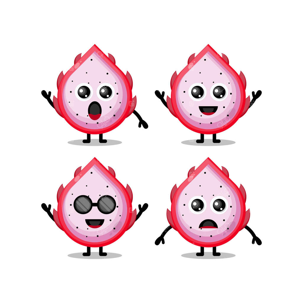 شخصیت بامزه میوه اژدها