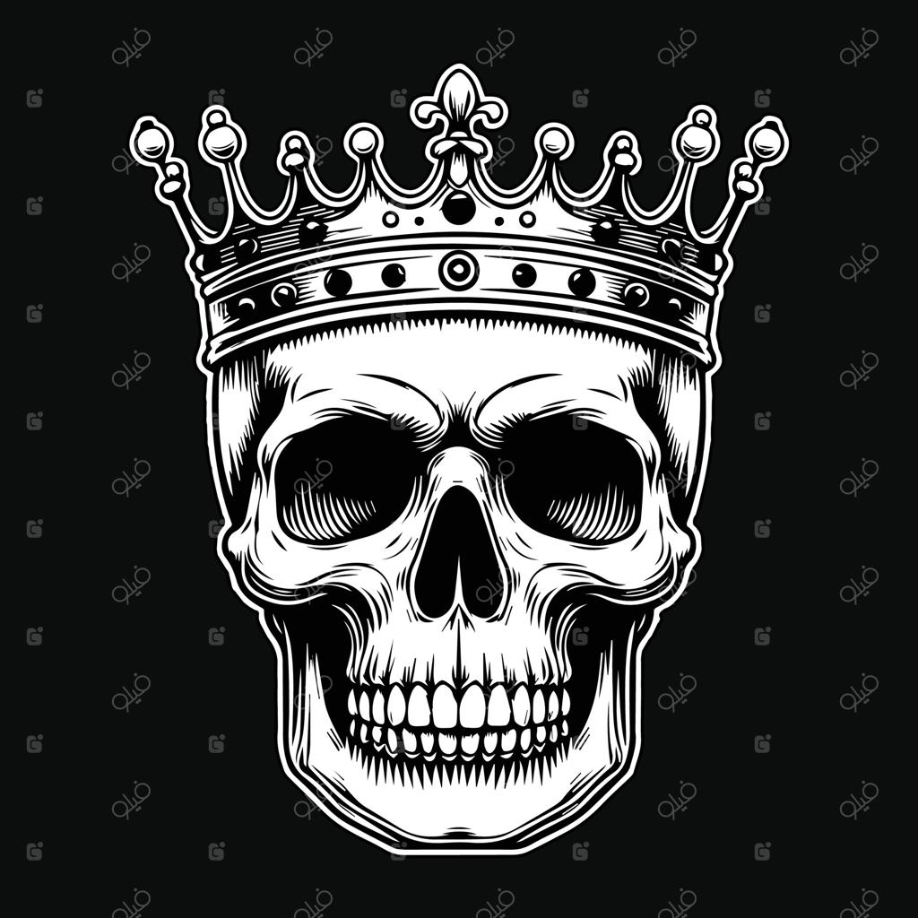 طرح مجموعه‌ای از طراحی سر بز با سبک هاشور متفاوت و هنر تاریک