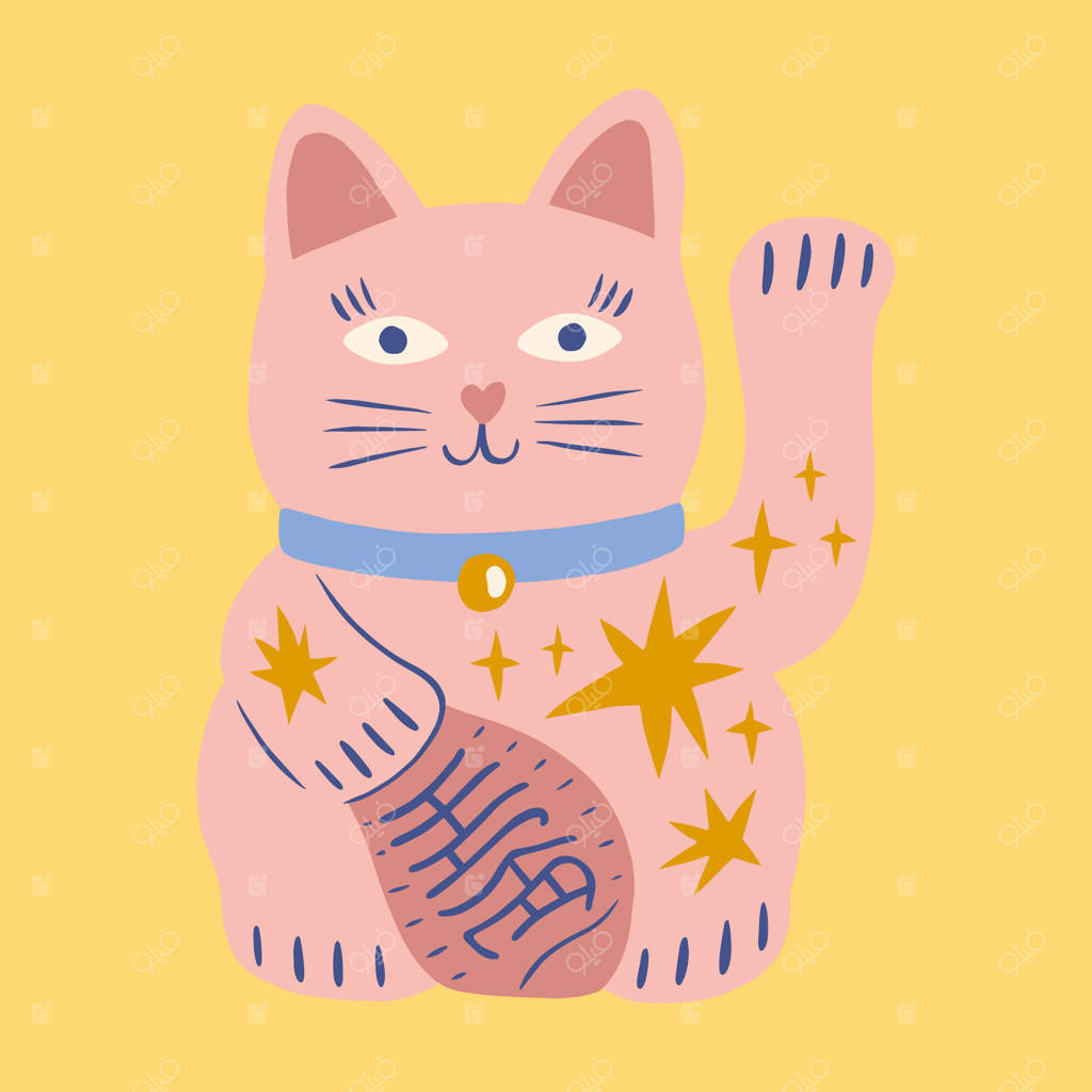 مانکی نکو: طرح بامزه، بوهو و رنگارنگ گربه آسیایی سنتی