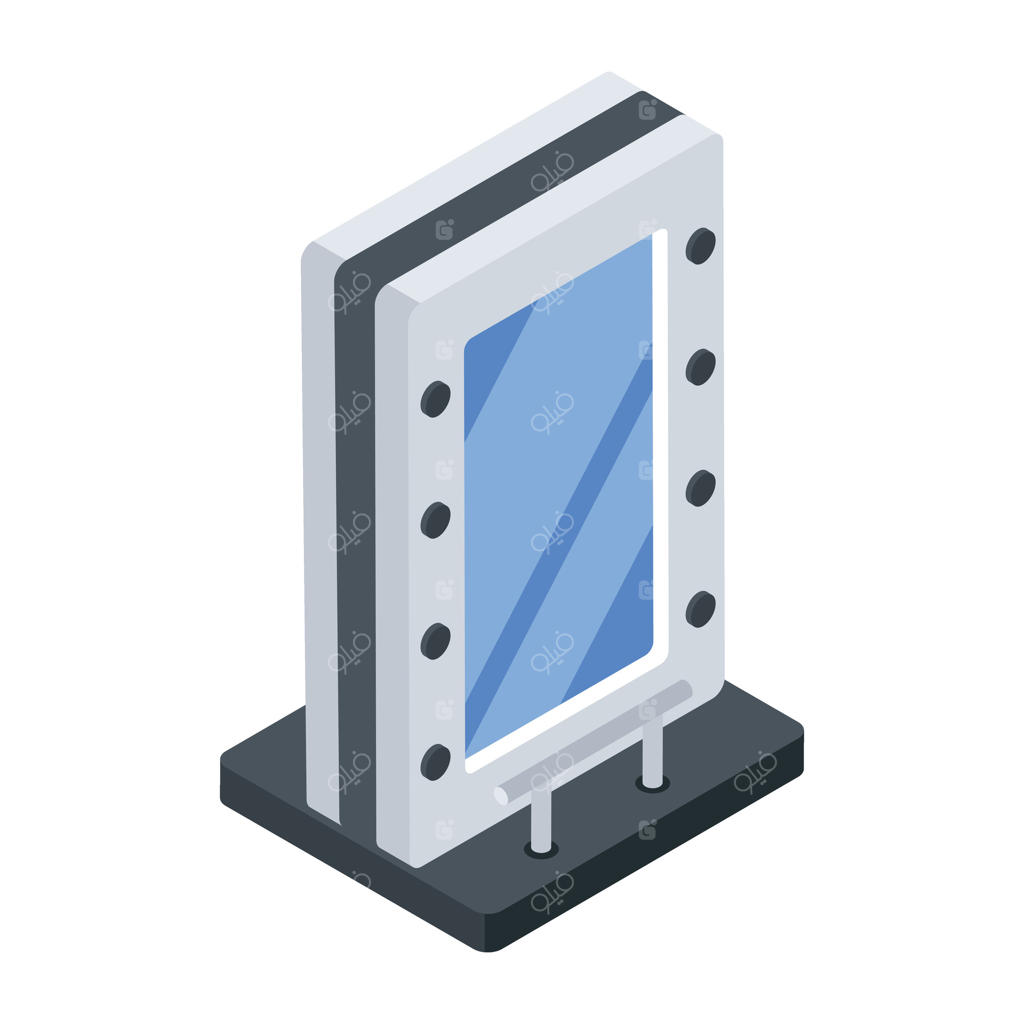 آیکون ایزومتریک لوازم آرایشگری