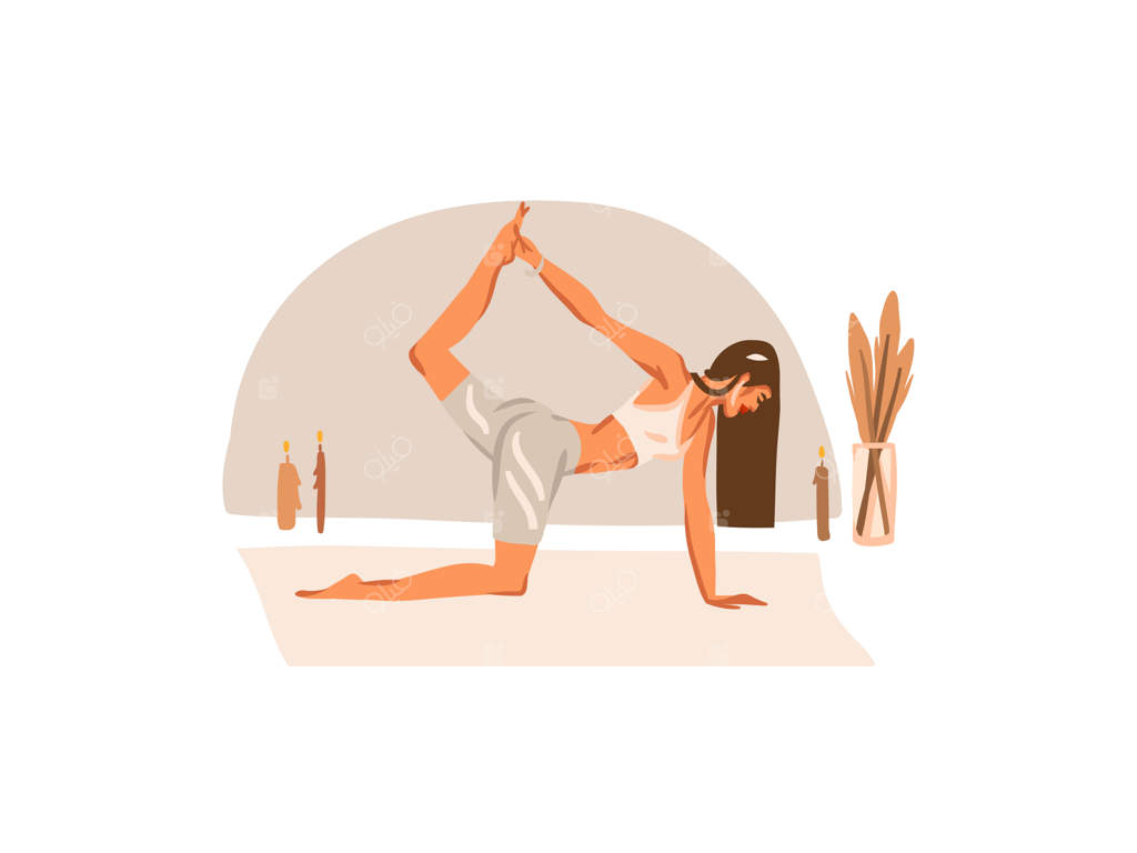 تصویر کلیپ‌آرت بوهمیایی و نقاشی انتزاعی دستی