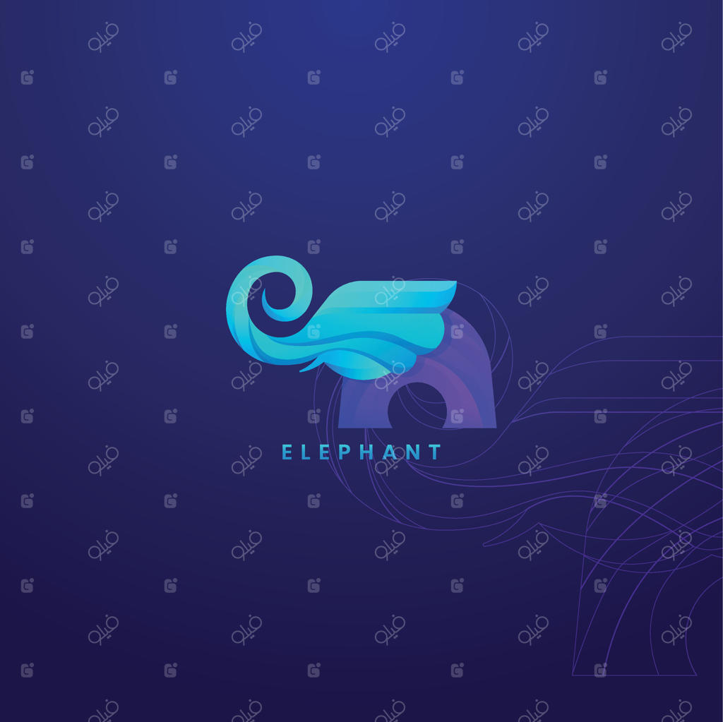طراحی لوگو با قالب فیل