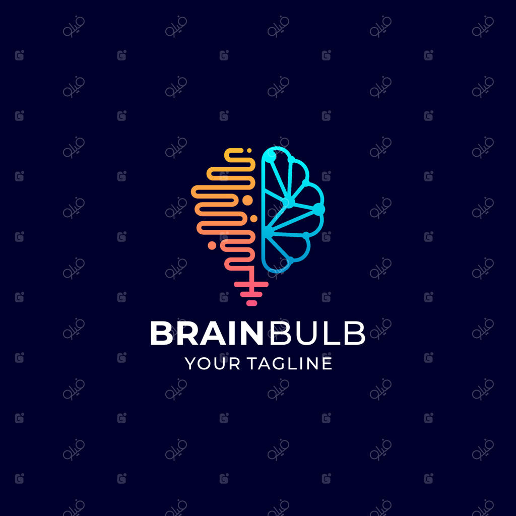 لوگوی مغز و تکنولوژی