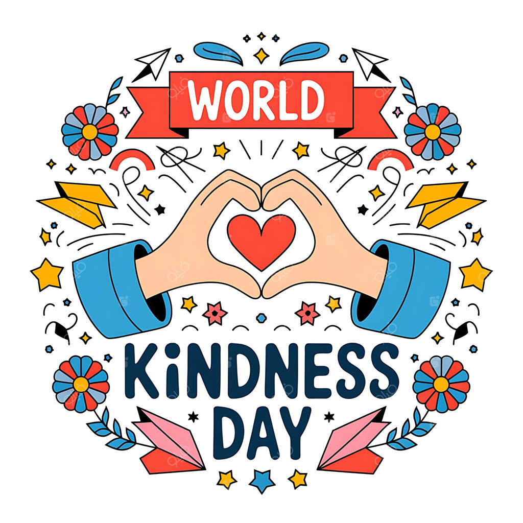 تصویرسازی وکتور روز جهانی مهربانی