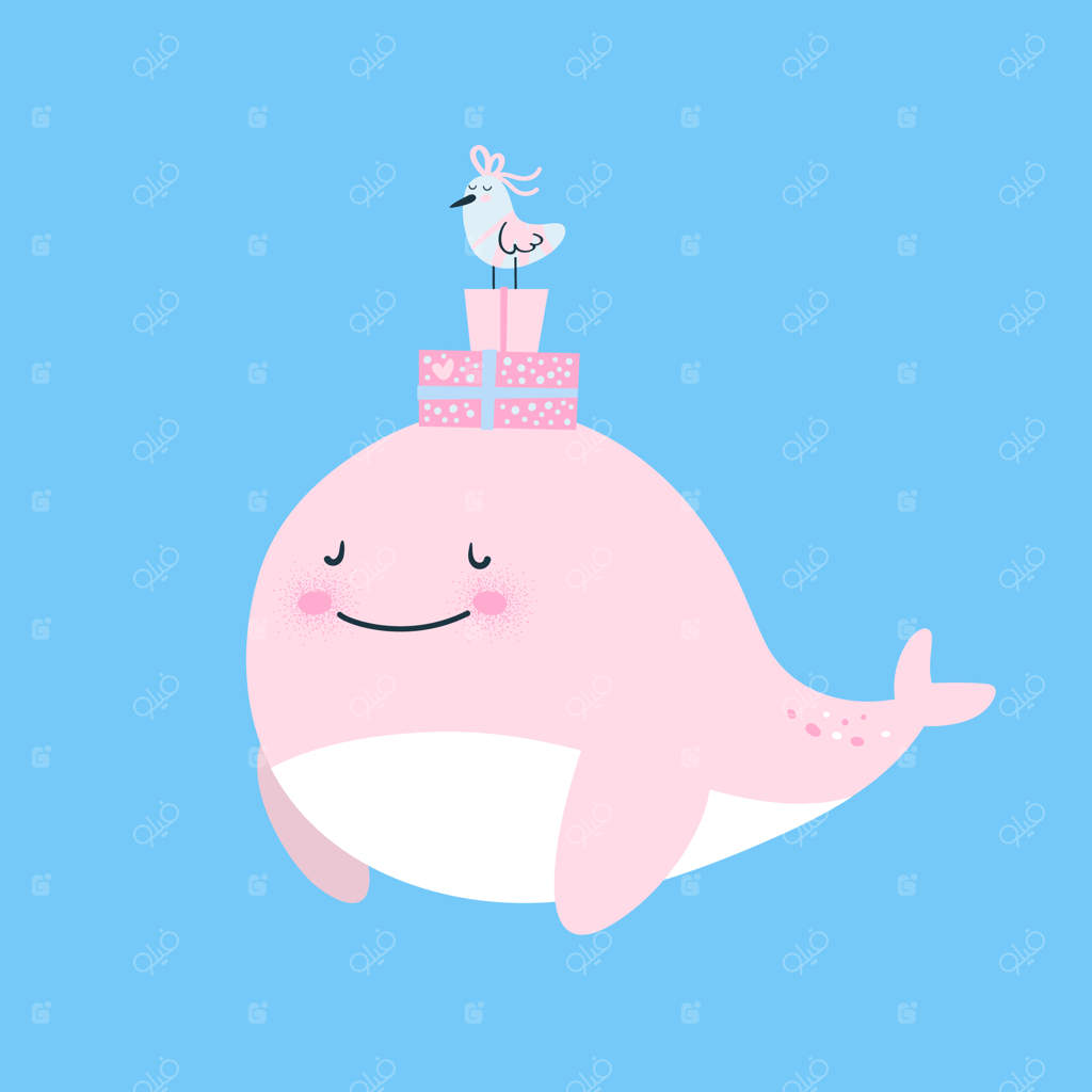 نهنگ و مرغ دریایی