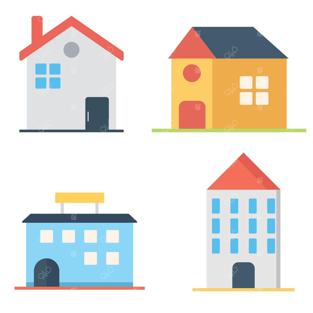 مجموعه آیکون‌های خانه