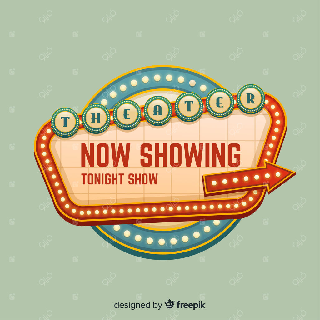 تابلوی نئون کلاسیک با حال و هوای نوستالژیک