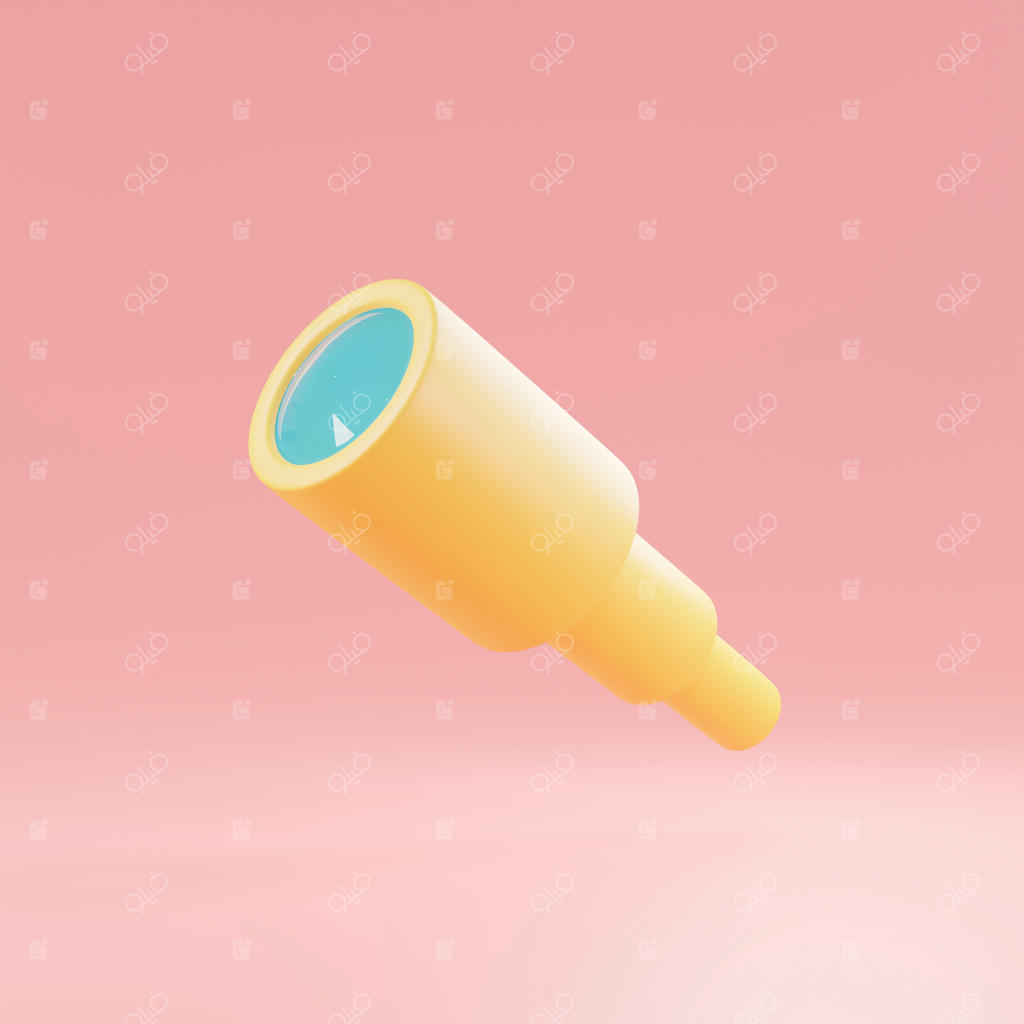 یک تلمبه زرد در هوا در حال پرواز است.