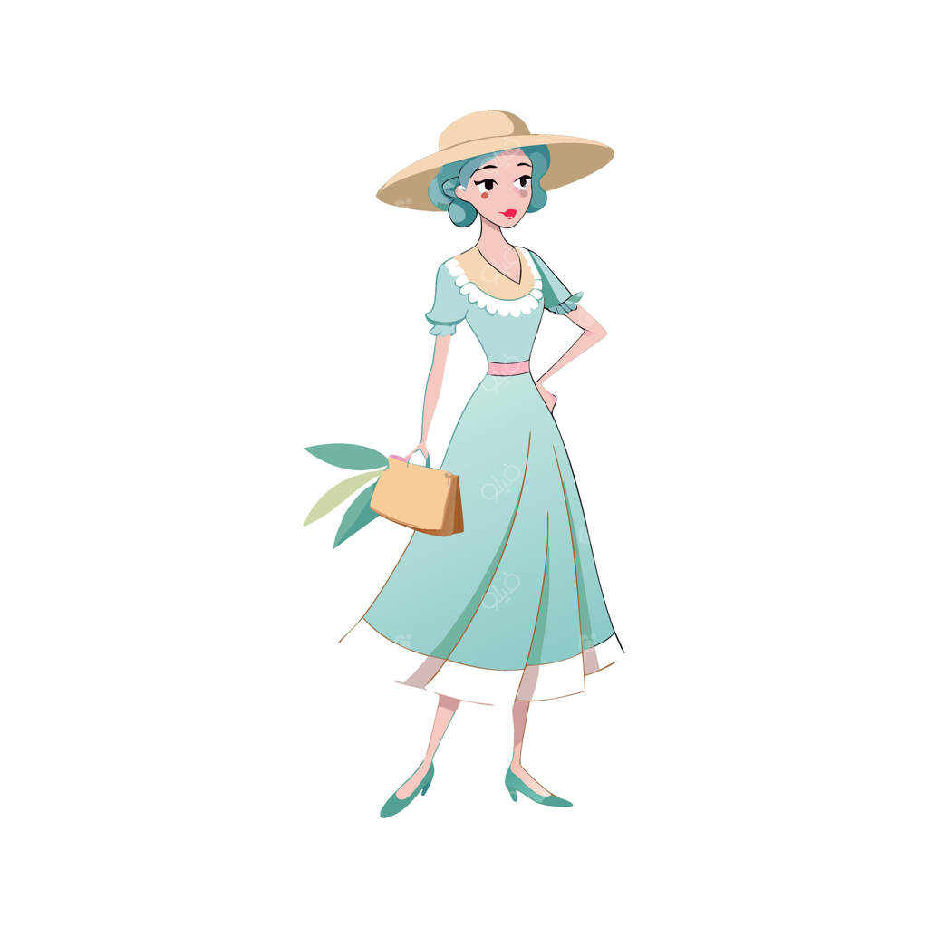 مدل لباس جسورانه برای جشن تابستانی در باغ - تصویر ۲