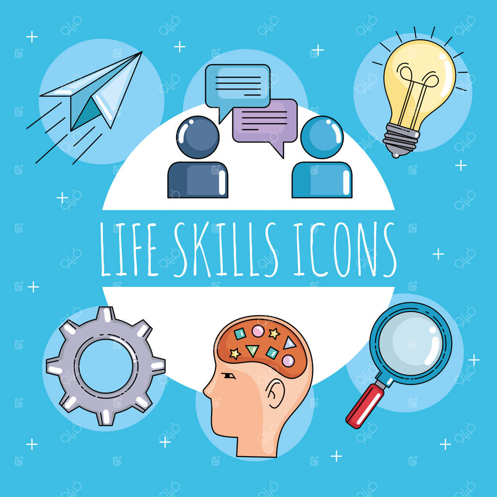 آیکون‌های مهارت‌های زندگی مردم