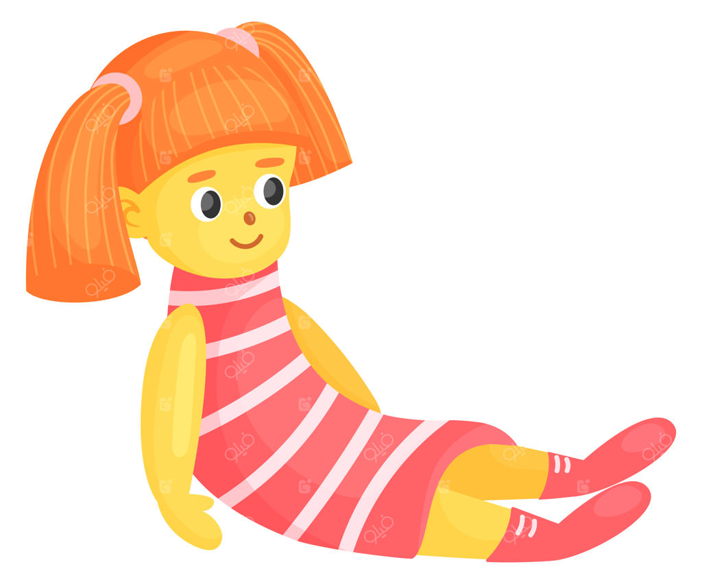 آیکون عروسک نرم: جوراب اسباب‌بازی کارتونی کودکانه