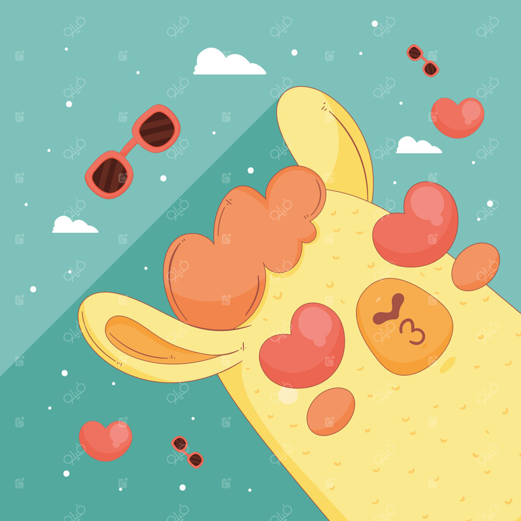 لاما عاشق عینک آفتابی است