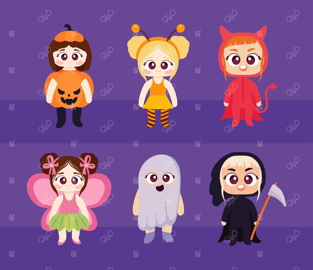 آیکون‌های لباس هالووین