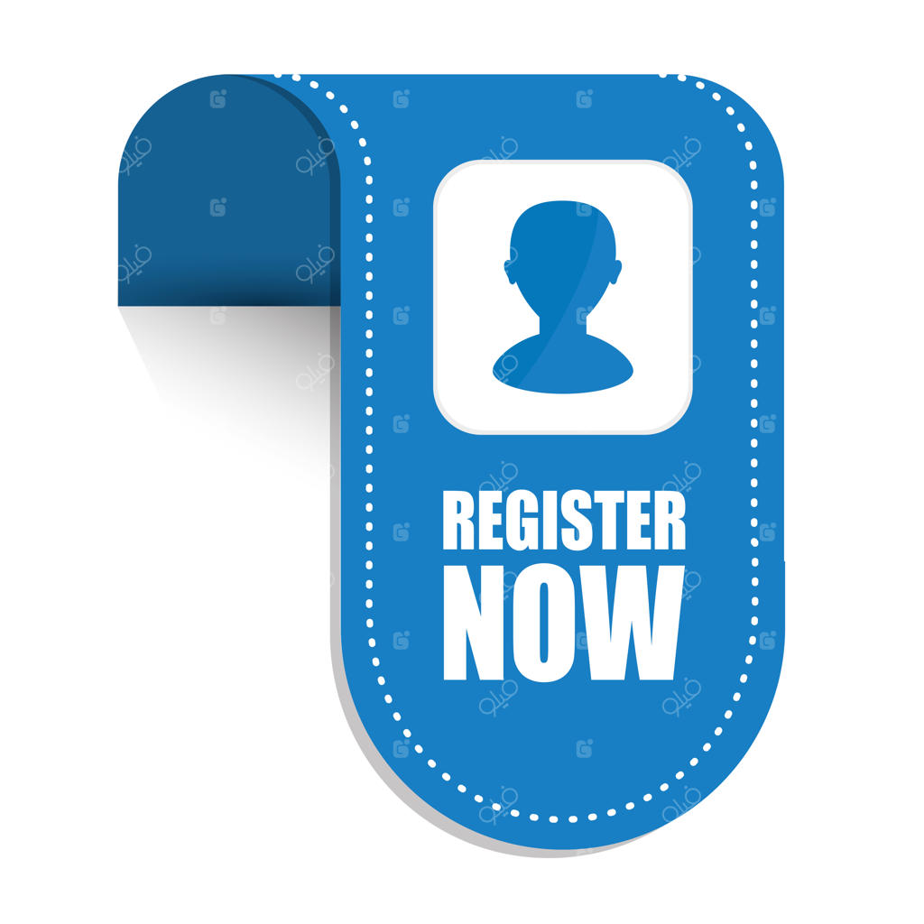 طرح گرافیکی «همین حالا ثبت‌نام کنید»