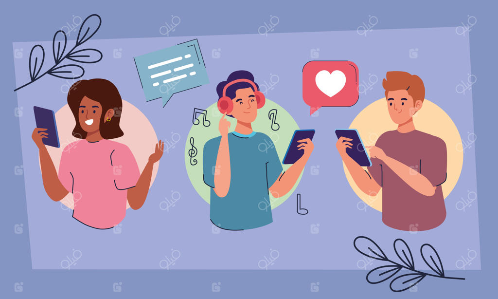 جوانان و استفاده از گوشی‌های هوشمند