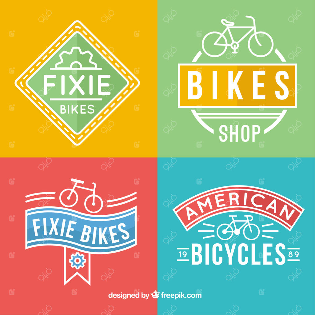 نشان‌های فروشگاه دوچرخه‌ها