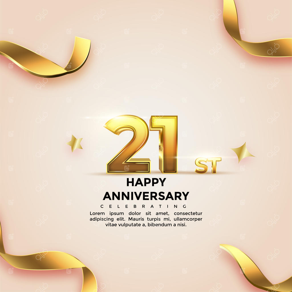 پس‌زمینه تصویرسازی بیست و یکمین سالگرد