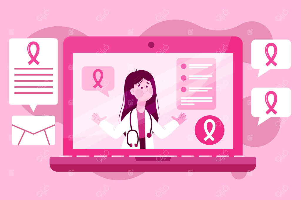 مفهوم ماه آگاهی از سرطان سینه