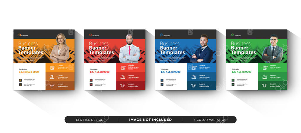 پترن بنر تجاری برای رسانه‌های اجتماعی